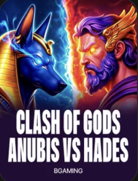 Clash of Gods Anubis vs Hades at Duel Casino